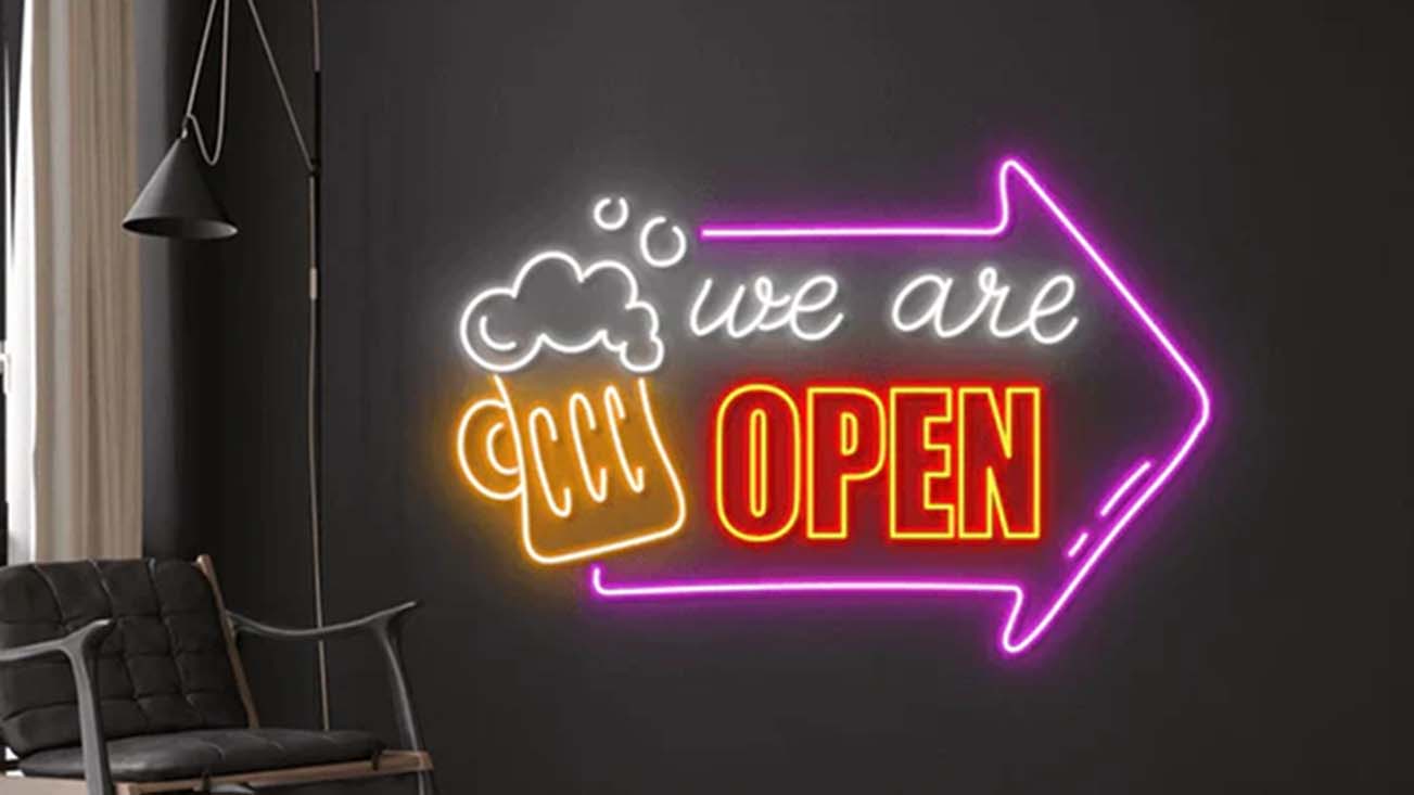 Coors Light Beer Neon Sign