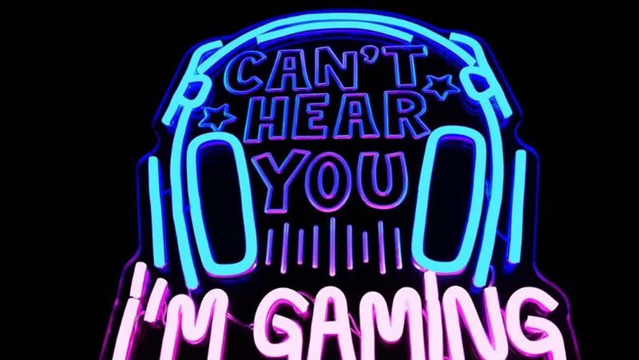 Custom Game Room Neon Signs for the Hottest Vibe