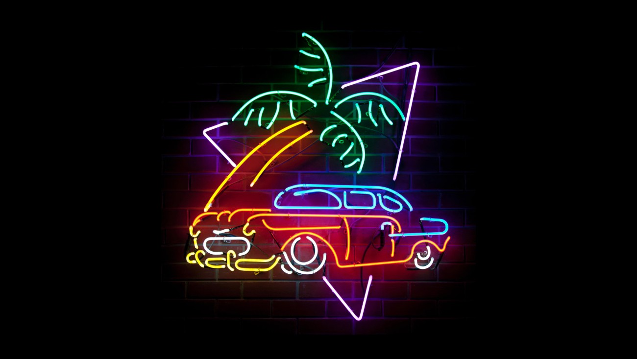 Neon Garage Signs