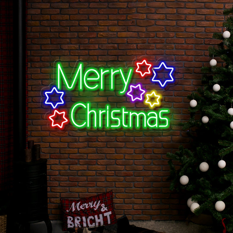 2025 Merry Christmas Led Neon Sign