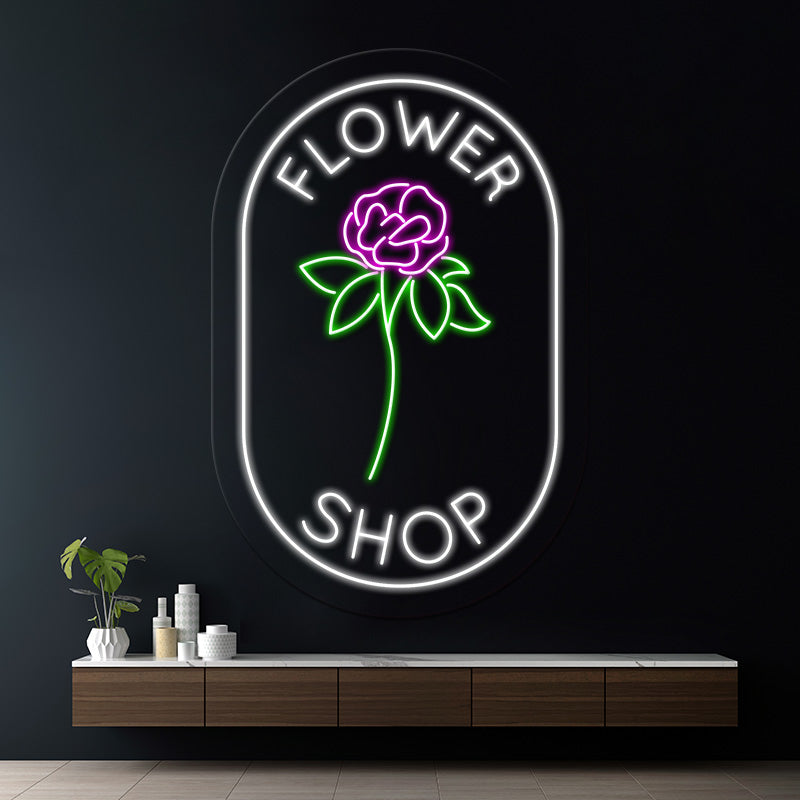Flower Shop Decor Led Neon Sign Business Decor Sign