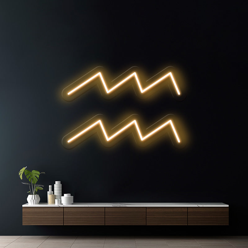 Aquarius Led Neon Sign