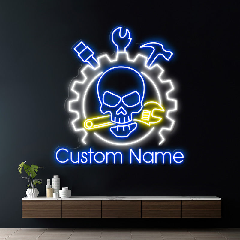 Custom Garage Neon Sign Man Cave Gift