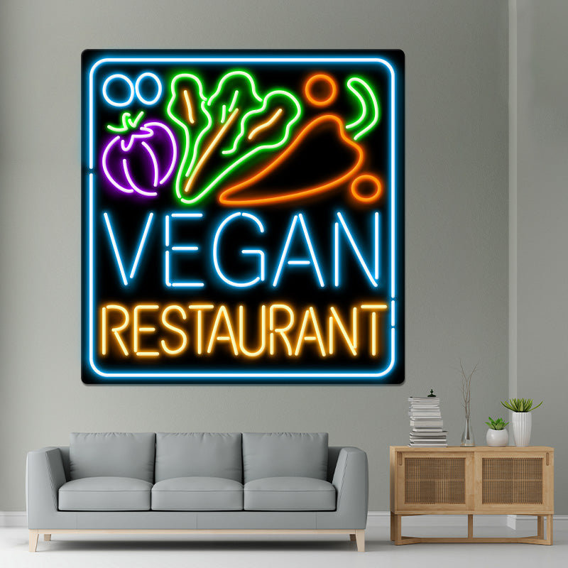 Restaurant Led Neon Sign Custom Business Shop Decor Sign
