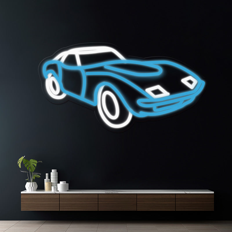 Car Led Neon Sign Man Gift Man Cave Decor Sign