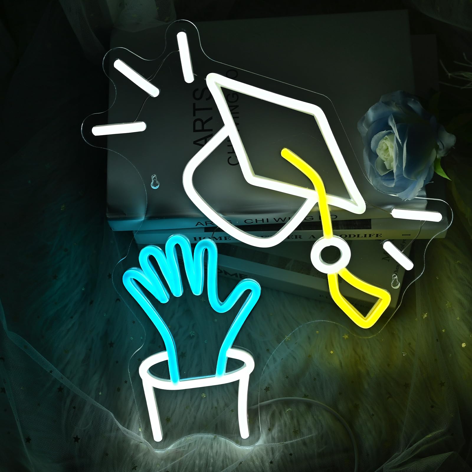 2025 Graduation Cap Neon Sign