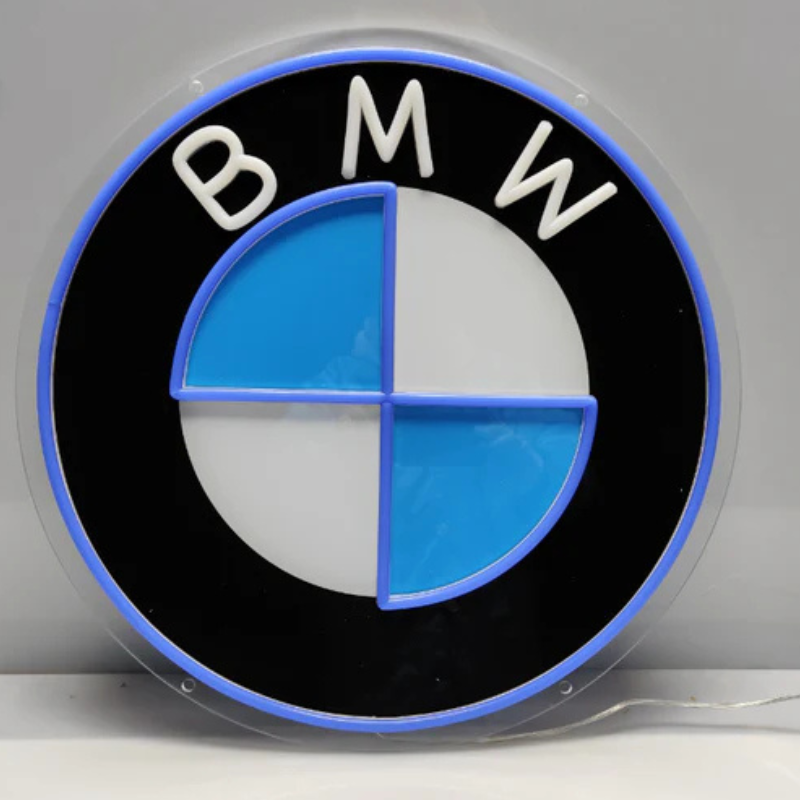 BMW Neon LED Sign for Car Garage Man Cave Home Decor
