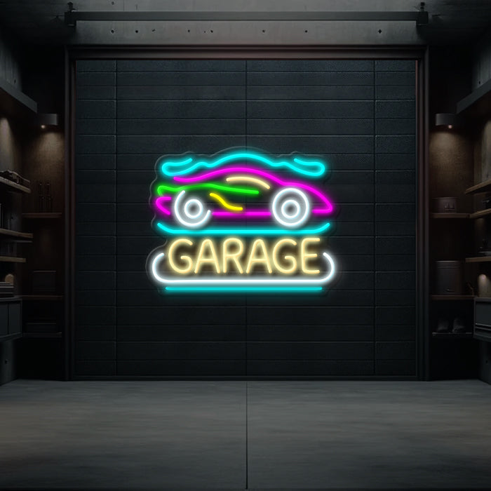Car Garage Led Neon Sign Man Cave Decor Neon Sign Man Gift