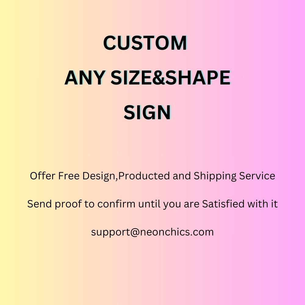 Custom Neon Light With Image