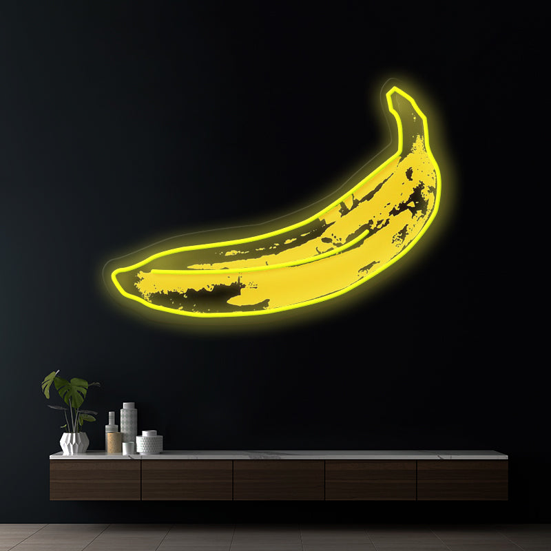 Funky Banana LED Neon Light Kitchen Decor