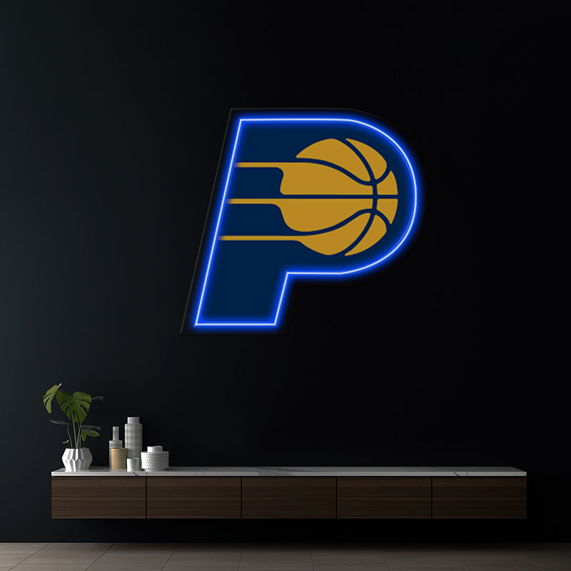 Indiana Pacers NBA Led Neon Sign Man Cave Decor