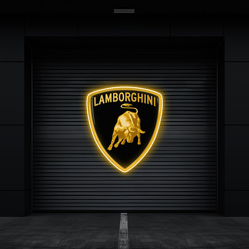 Neon LED Wall Light for Car Garage, Game Room & Man Cave