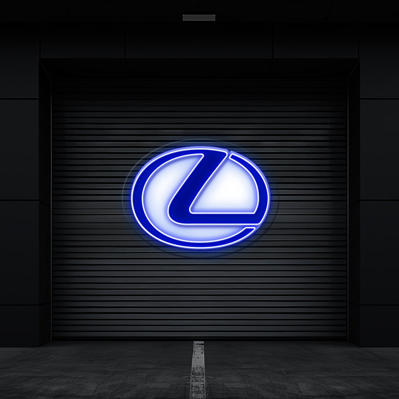 Lexus Car Logo Led Neon Sign Man Cave Wall Decor