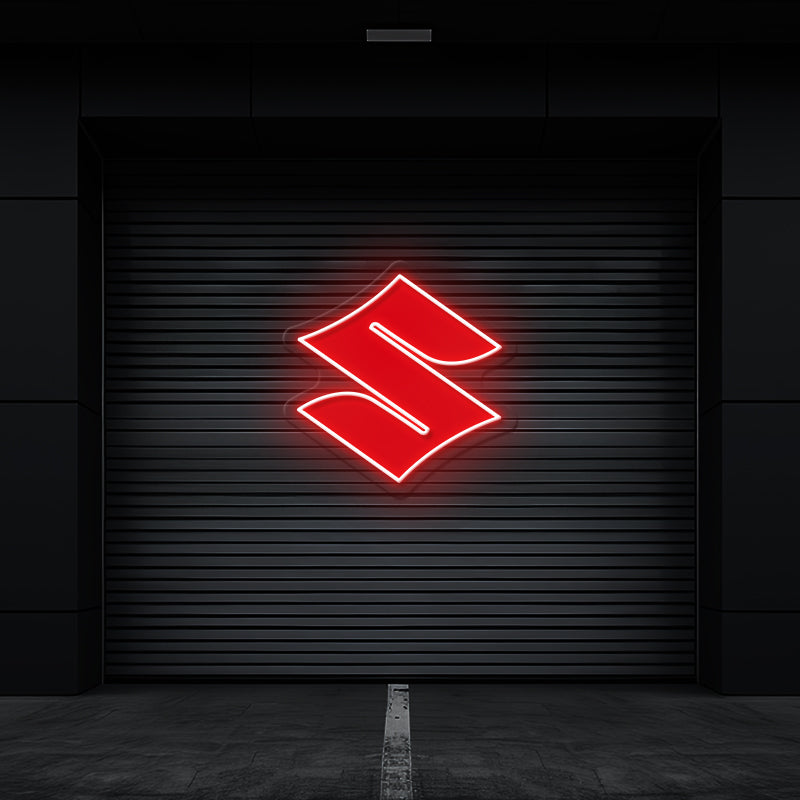 Suzuki Logo Led Neon Sign Motorcycle Neon Sign