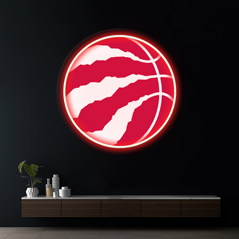 Toronto Raptors NBA Led Neon Sign Wall Decor