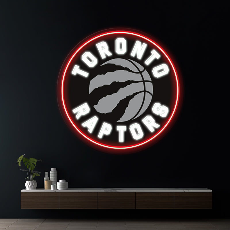 Toronto Raptors NBA Led Neon Sign Wall Decor