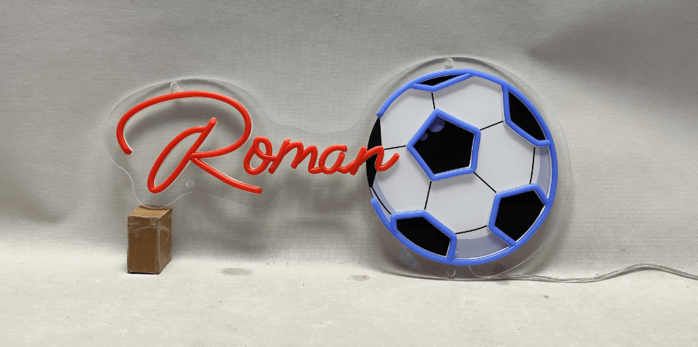 Football Led Neon Sign Custom Neon Sign for Kids Gift