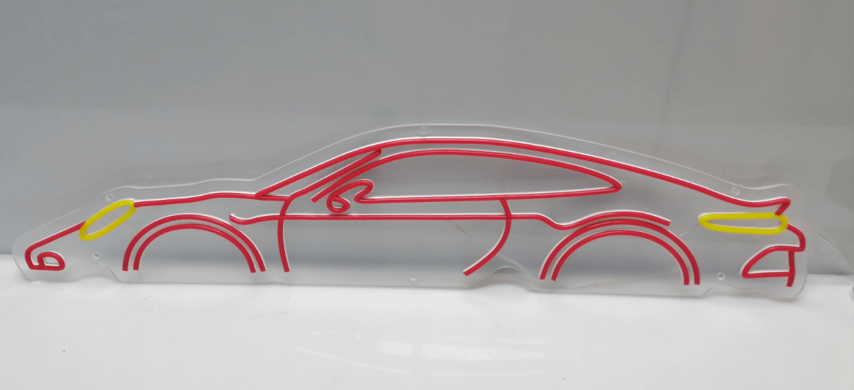 Car Led Neon Sign Man Cave Decor Sign Unique Festival Gift