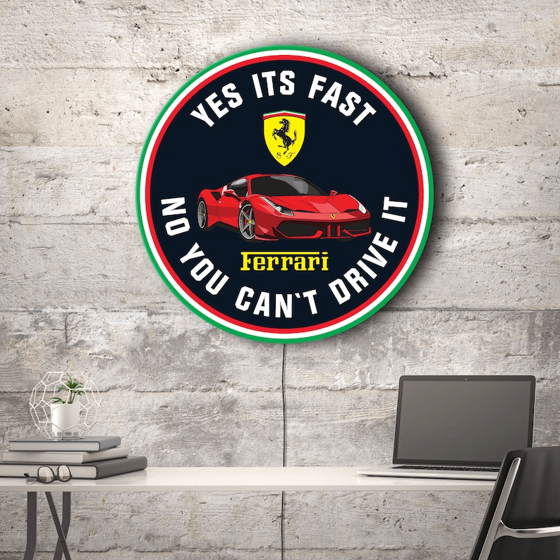 Garage Neon Sign Man Room Decor Sign Unique Gift