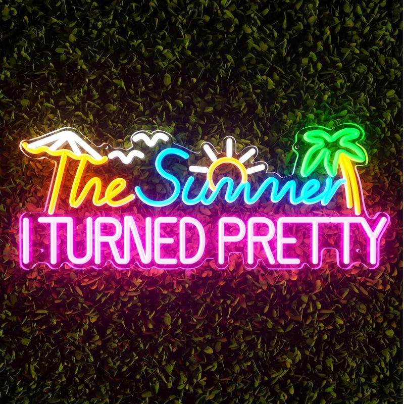 The Summer I Turned Pretty Led Neon Sign Neon Room Decor Sign