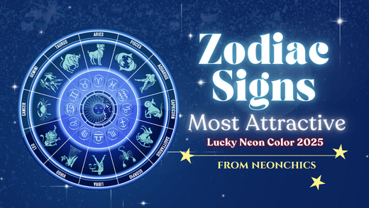 2025 Lucky Neon Color For Most Attractive Zodiac Sign