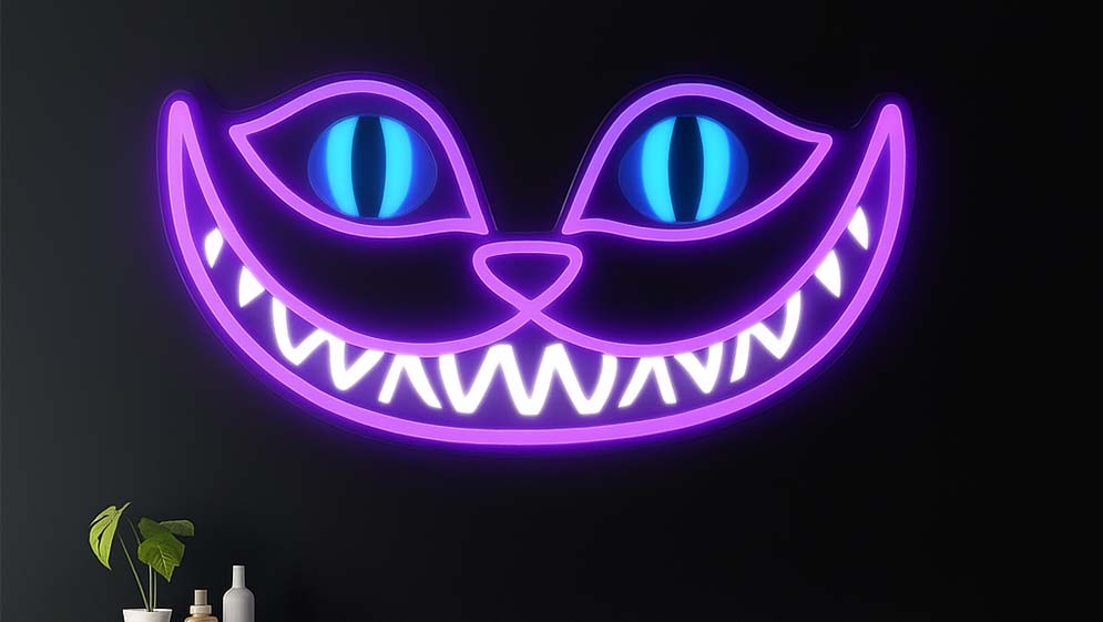 Neon Purple Aesthetics Color Decoration Ideas
