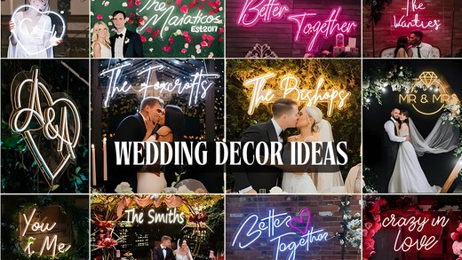 Top 28 Rustic Wedding Decor Ideas with Neon Sign Magic
