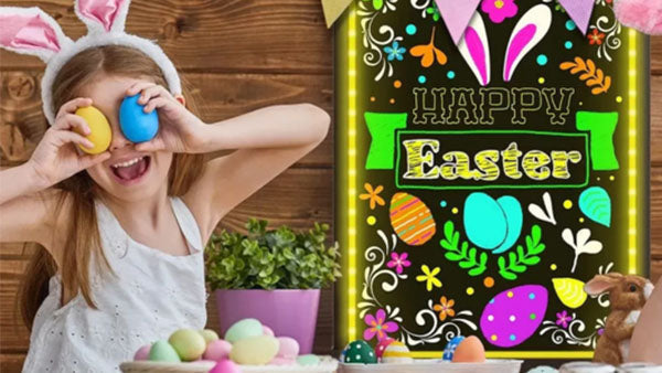 Want Unique Easter Party Decor Ideas for Home? Try Neon!