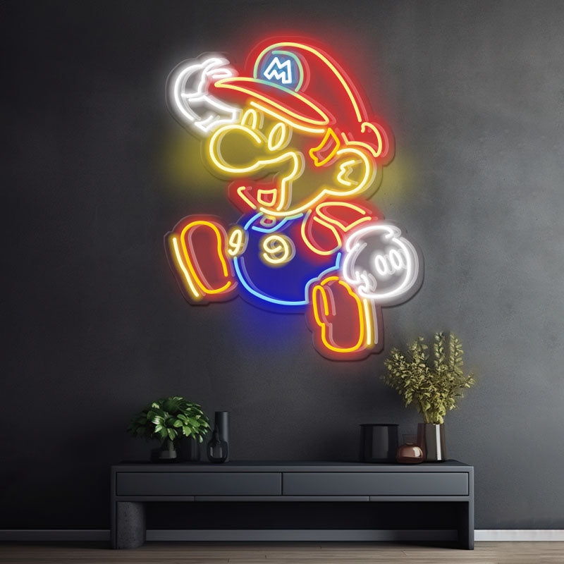 Cartoon 3D Led Neon Sign Kids Room Decor Sign