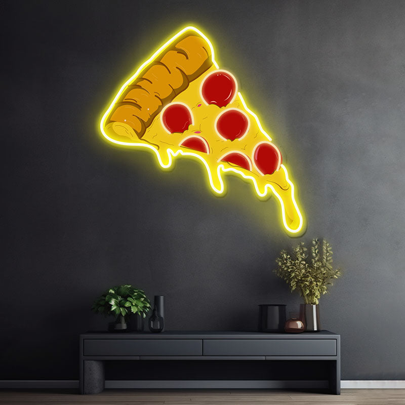 Pizza Neon Sign Shop Decor Neon Art Sign