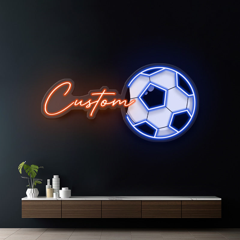 Football Led Neon Sign Custom Neon Sign for Kids Gift