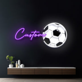 Football Led Neon Sign Custom Neon Sign for Kids Gift