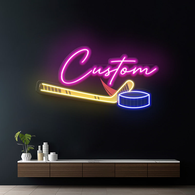 Custom Baseball Neon Sign Kids Room Decor Sign