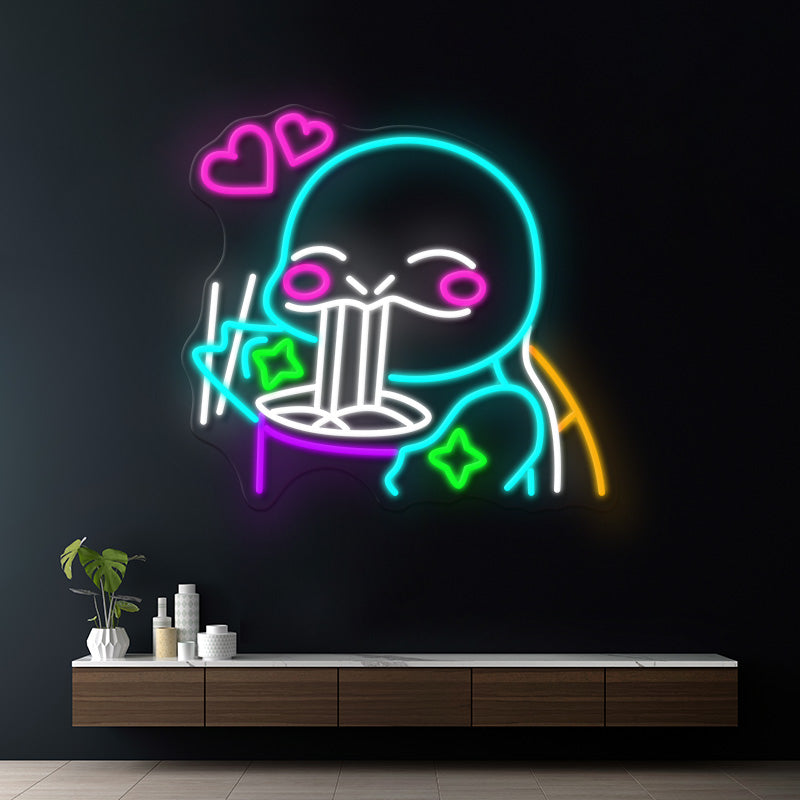 Custom Anime Neon Sign Noodles Neon Sign