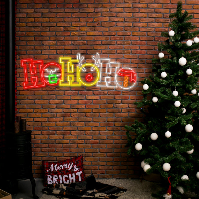 Ho Ho Ho Neon Sign Christmas Led Neon Light