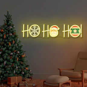 Ho Ho Ho Christmas Led Neon Sign