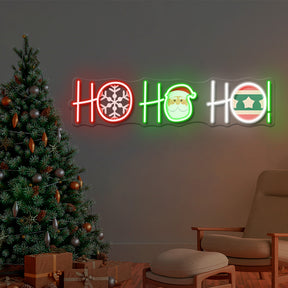 Ho Ho Ho Christmas Led Neon Sign