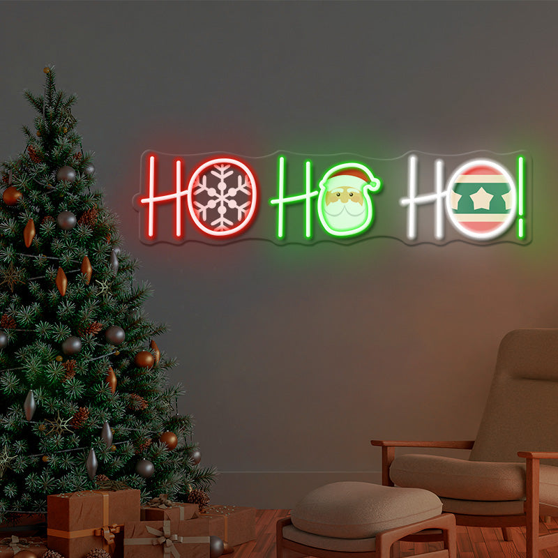 Ho Ho Ho Christmas Led Neon Sign