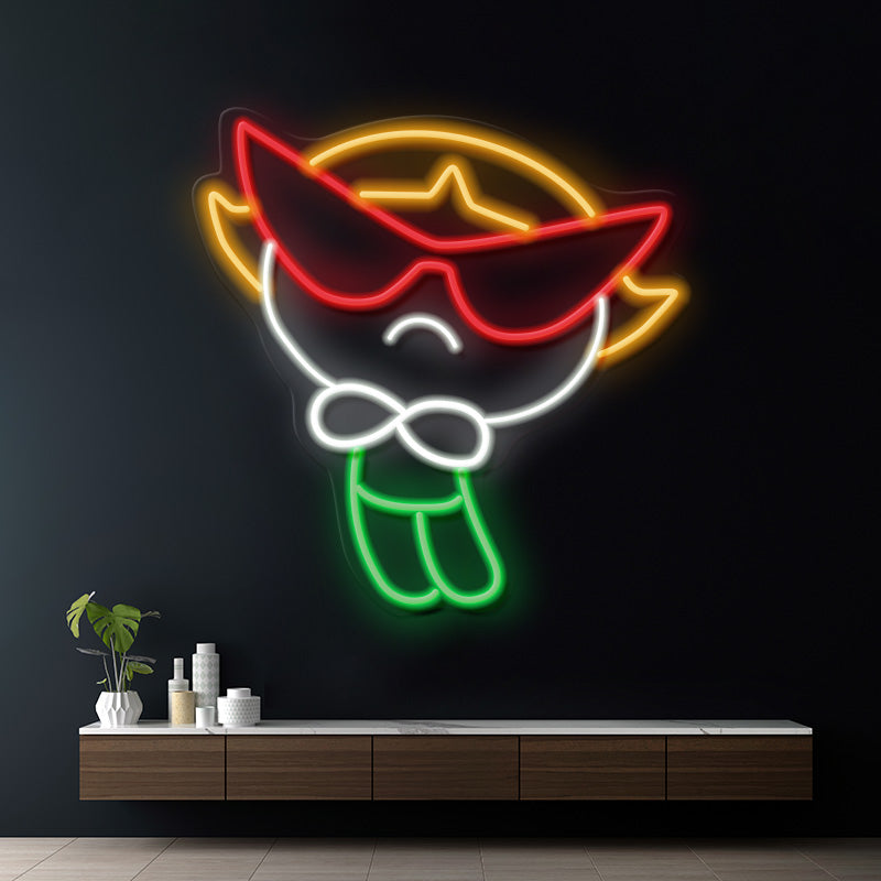 Powerpuff Girls Cartoon Led Neon Sign  kids Room Decor Sign