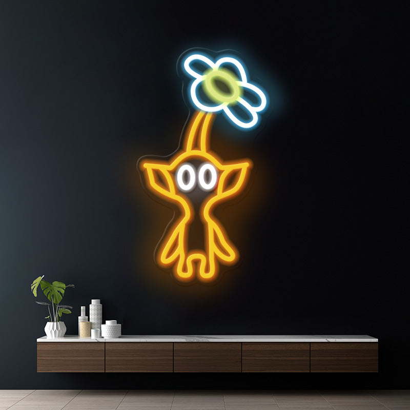 Pikmi Neon Sign Gaming Room Decor Sign