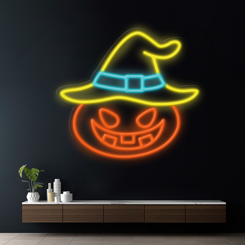 Pumpkin Neon Sign Halloween Led Neon Sign