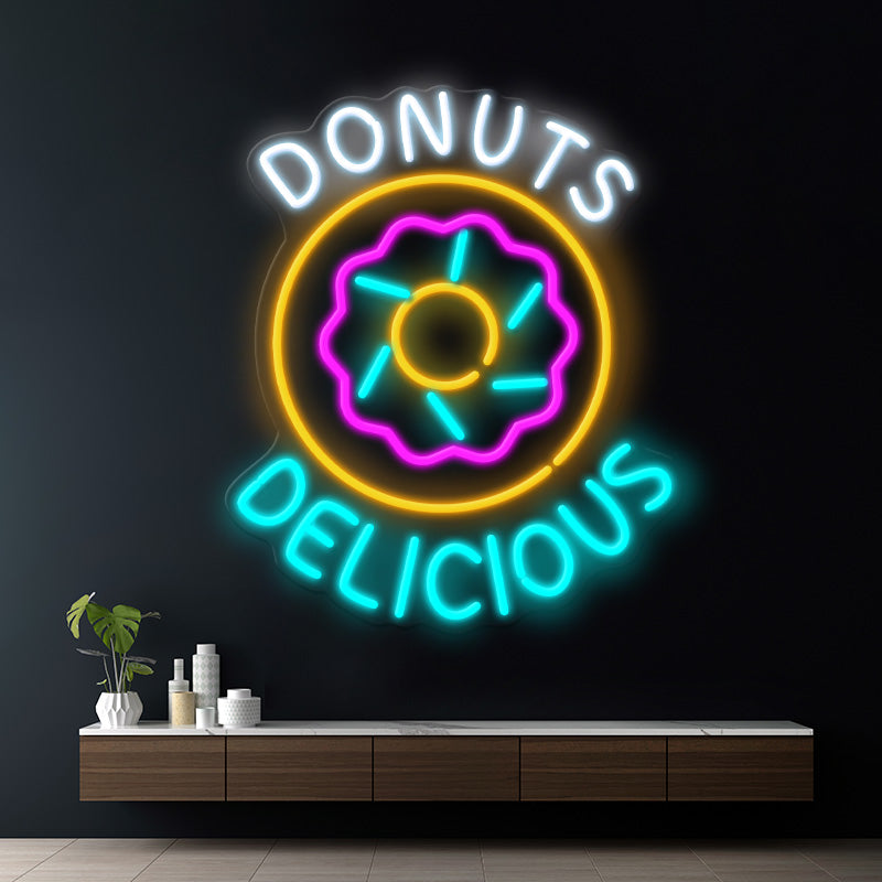 Donuts Led Neon Sign Shop Decor Sign