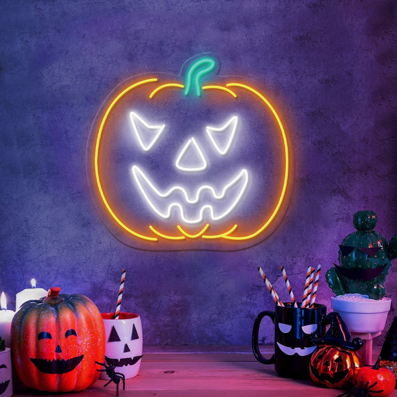 Pumpkin Halloween Led Neon Sign