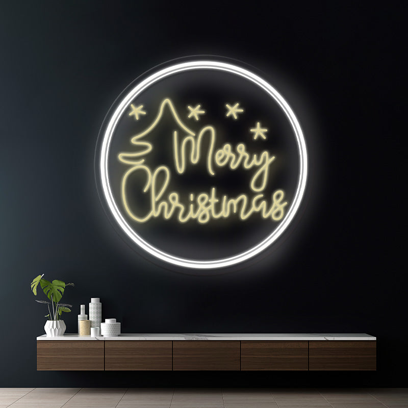 Merry Christmas Led Neon Sign Party Decor Sign