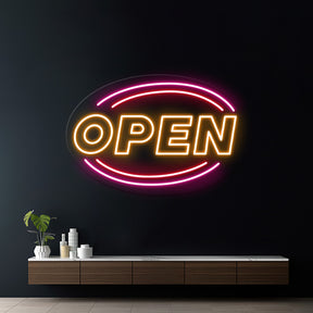 Colorful Open Led Neon Sign