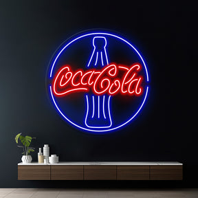 Coca Cola  Bottle Led Neon Sign for Wall Decor