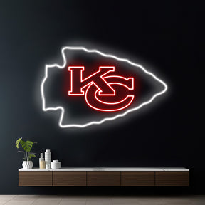 Kansas City Chiefs LED Neon Sign