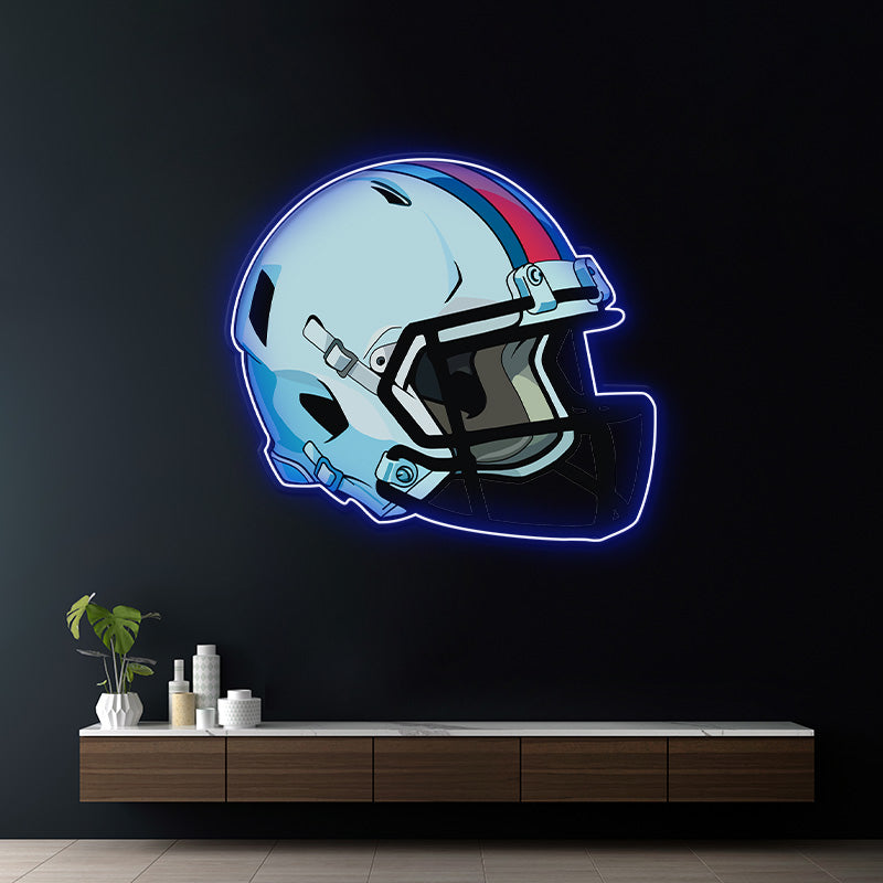 Sports Helmet Led Neon Sign American Football Sign