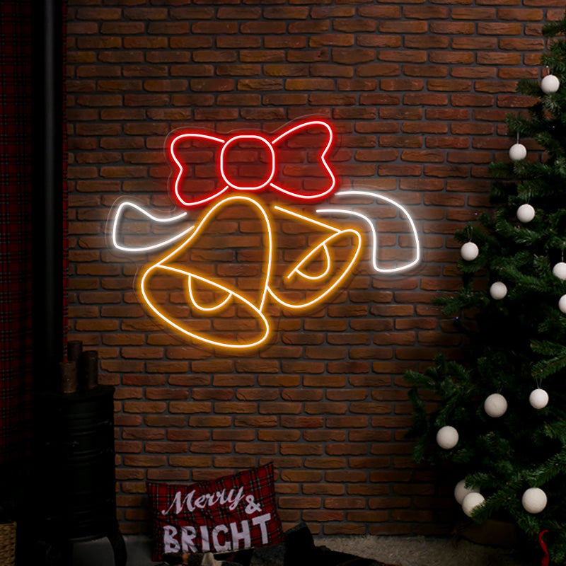 Jingle Bell Neon Sign Christmas Neon Sign