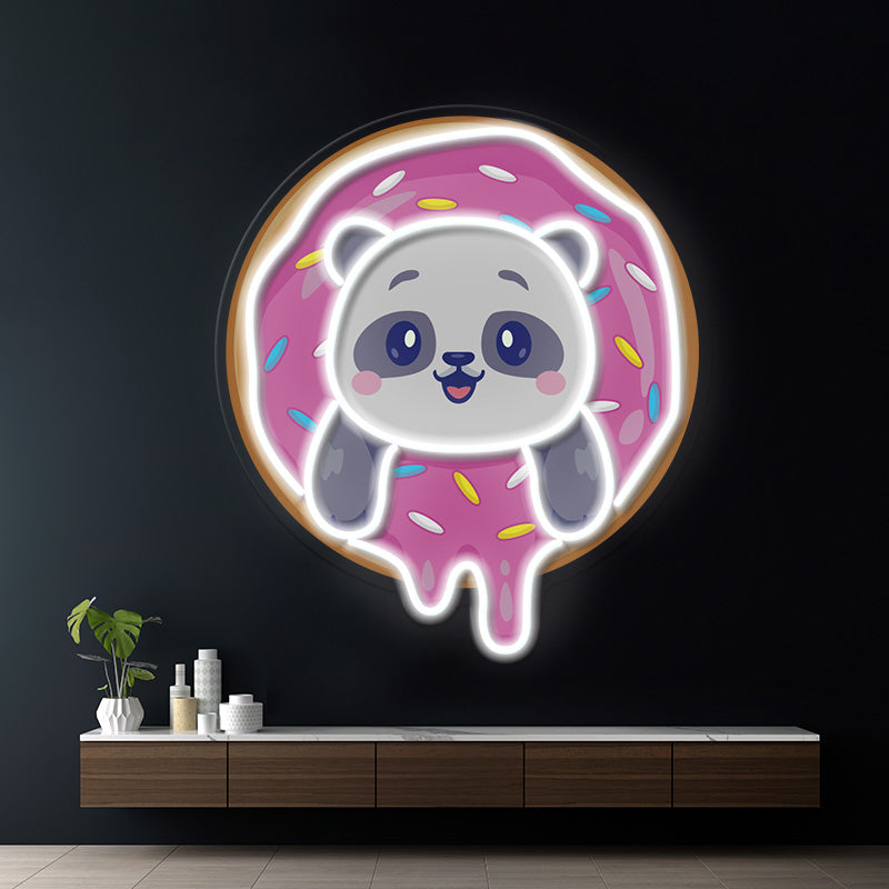 Cartoon Bear Led Neon Sign